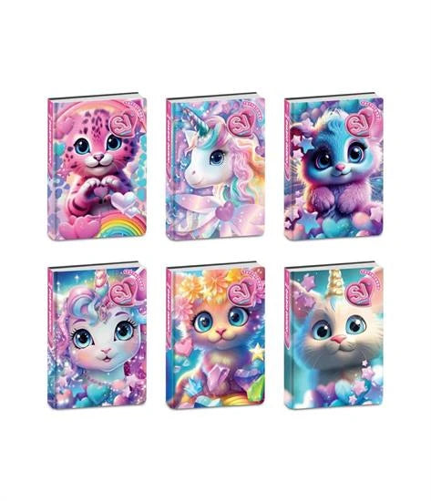 DIARIO AG.10M DAT # SJ GANG CARTOTECNICA ANIMALI GIRL