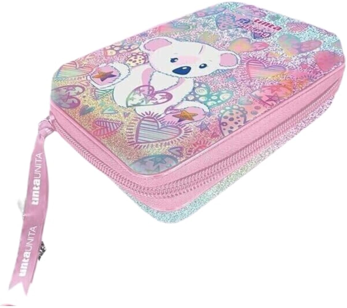 ASTUCCIO 3 ZIP ROSA