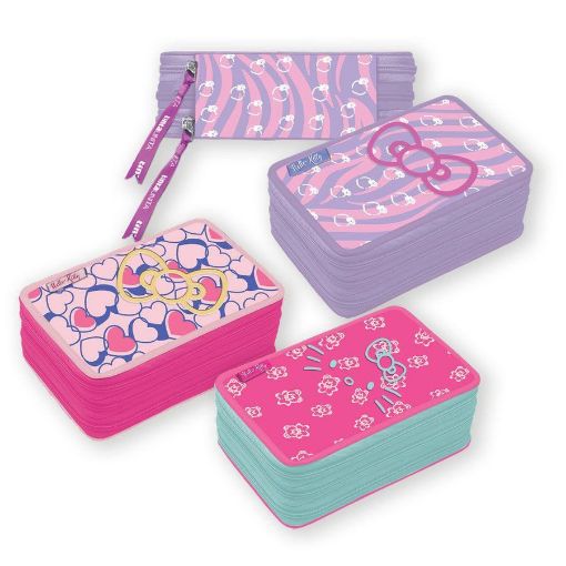 ASTUCCIO TRE ZIP HELLO KITTY