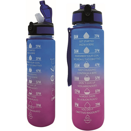 BORRACCIA MOTIVAZIONALE 1 LT. BLU ROSA