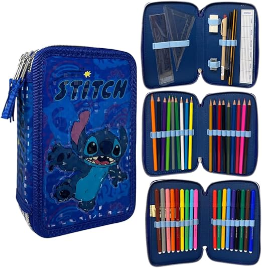 CORREDI 3 ZIP GIOTTO TURBOCOLOR STITCH BLU