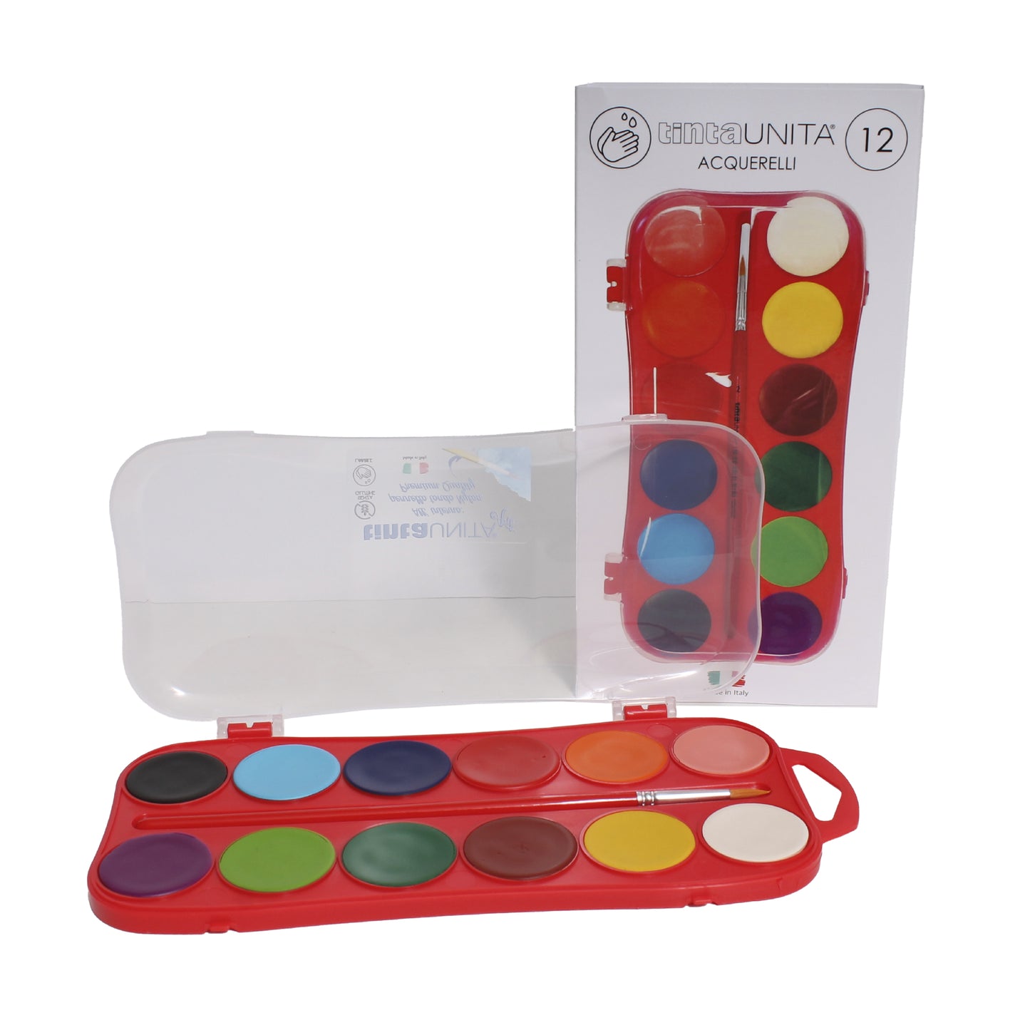 ACQUERELLI TINTAUNITA 12 COLORI TU
