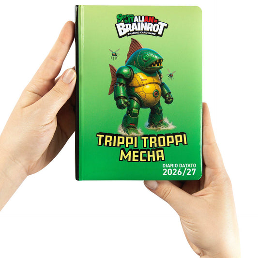 DIARIO DATATO 12 MM STD TRIPPI MECHA SK BRAINROT