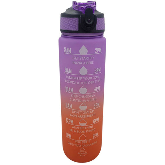 BORRACCIA MOTIVAZIONALE 1 LT. VIOLA ARANCIO