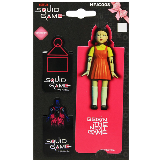 SEGNALIBRI MAGNETICI SQUID GAME