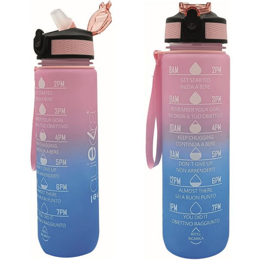 BORRACCIA MOTIVAZIONALE 1 LT. ROSA CELESTE