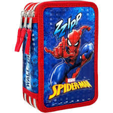 ASTUCCIO 3 ZIP SPIDERMAN