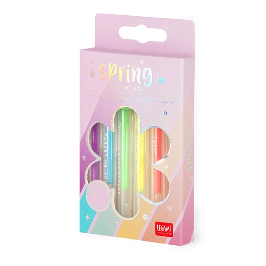 SET 6 PENNE A GEL PASTEL LEGAMI