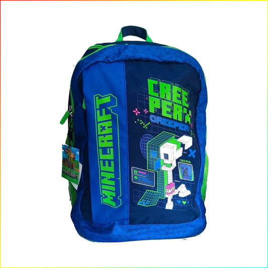 ZAINO SCUOLA ORG. CHRT MINECRAFT