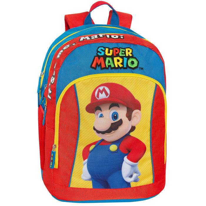 ZAINO SCUOLA ORG.SUPERMARIO
