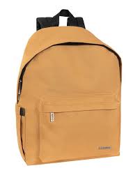 ZAINO AMERICANO MONOCOLORE SENAPE COMIX