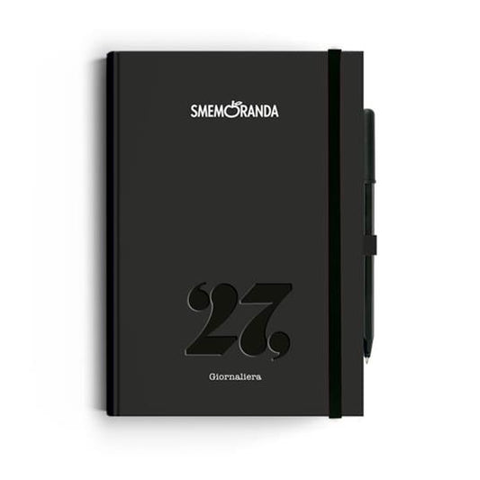 AGENDA SMEMO CLASSIC 2027 GIORNALIERA A5 NERO