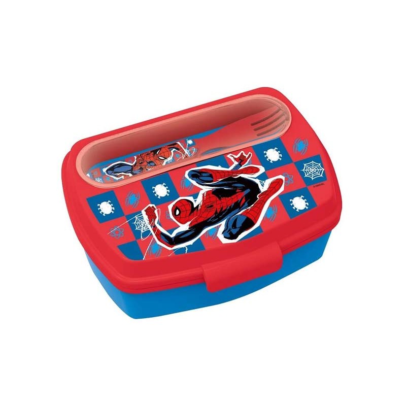 PORTAMERENDA SPIDERMAN C/POSATE