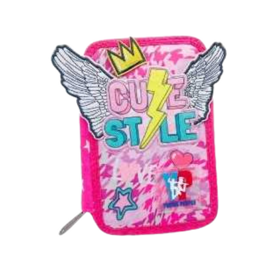 ASTUCCIO TRE ZIP TU CUTE STYLE GIRL